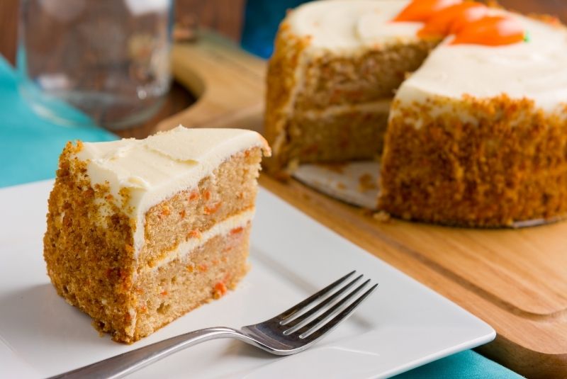 Postres inglees Carrot Cake