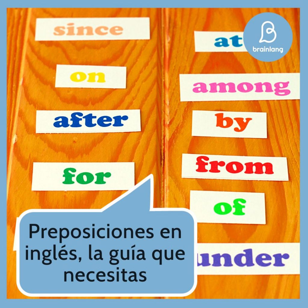 las preposiciones en inglés la guía definitiva