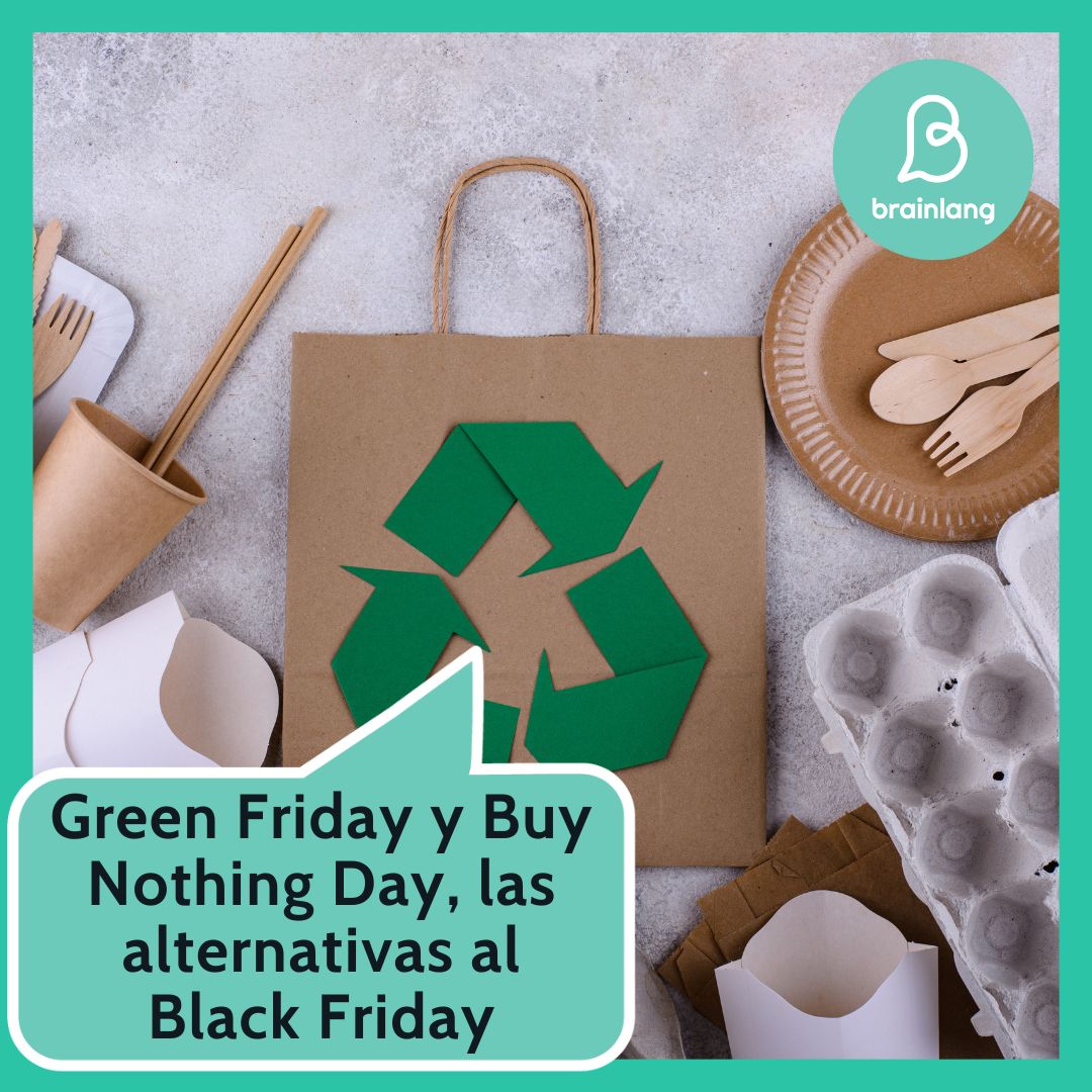 Green Friday y Buy Nothing Day, las alternativas al Black Friday